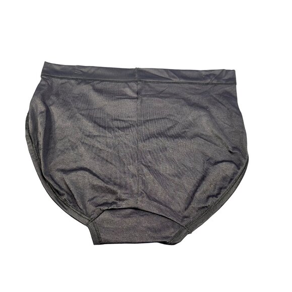 Bali Women's Size Large 7 Panty Hi Cut Smoothing Black New Without Tags - Picture 2 of 7